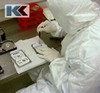 engineer in clean room